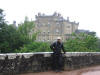 Regnig sndag utanfr Culzean Castle, vstkusten